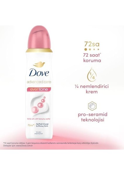 Dove Eventone 150 ml fiyatları