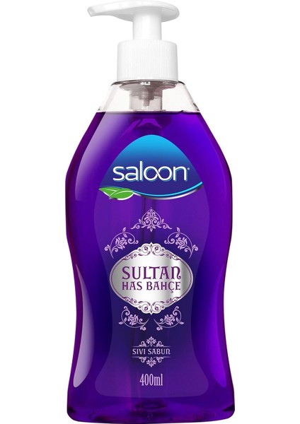 Saloon Sıvı Sabun Sultan Has Bahçe 400 ml
