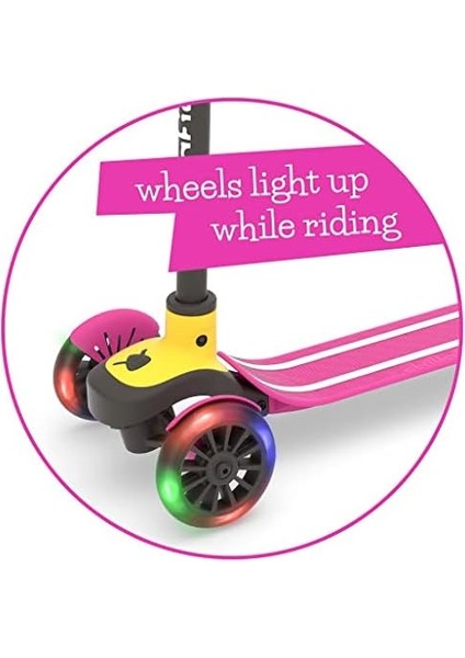Scotti Glow - 3 Tekerlekli Işıklı - Pembe modelleri
