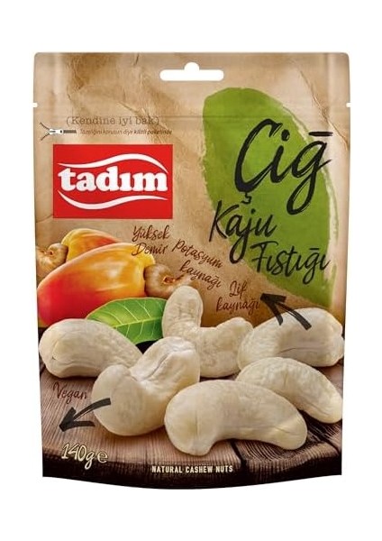 Tadım Kaju Çiğ 140 gr