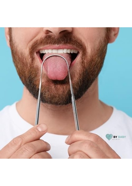 Bybaby Dil Temizleme Sıyırma Aleti, Daha Temiz Ağızlar, Sağlıklı Gülüşler