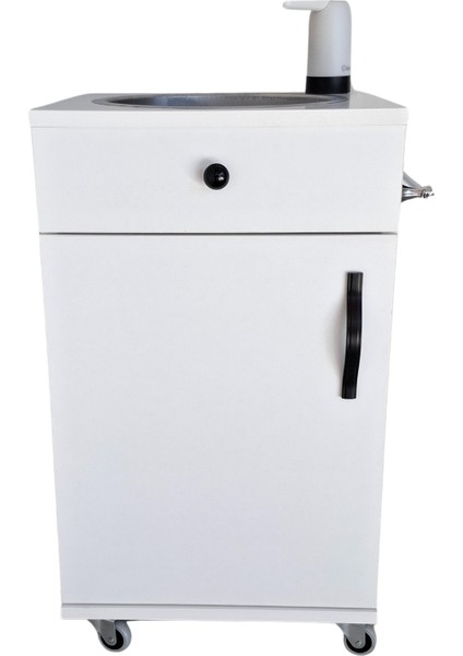 Seyyar Lavabo Gri L10