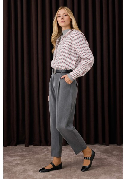 Havuç Kesim Pantolon Antrasit fiyatları