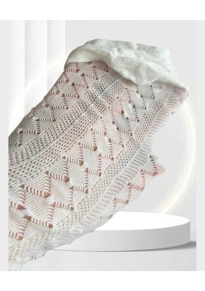 Pc Paris Devyn Beyaz Zigzag Desen Dantel Görünümlü Vintage Külotlu Çorap indirimleri