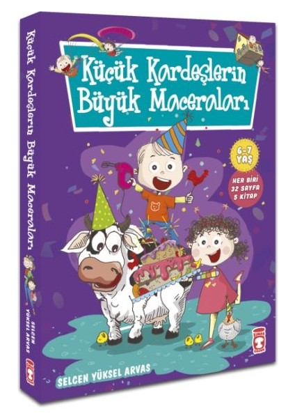 Küçük Kardeşlerin Büyük Maceraları Seti (5 Kitap)