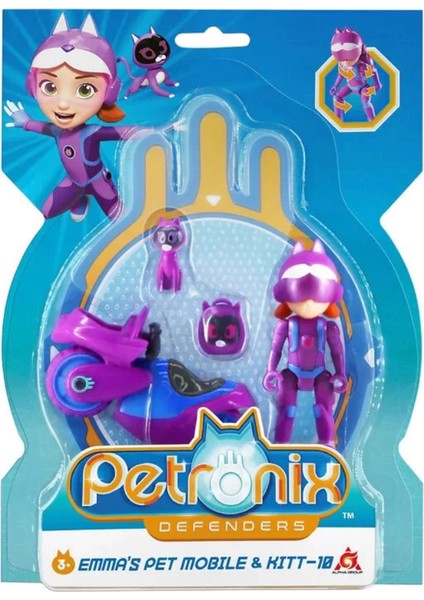 Petronix Emma'nın Çanta Pet ve Motorlu Oyun Seti