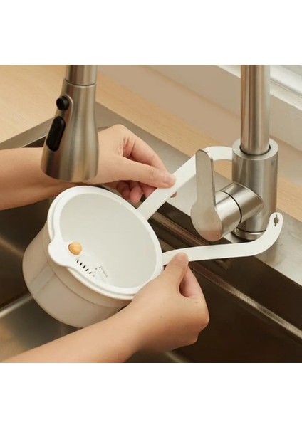 Altı Açılabilen Çöp Süzgeci Yemek Atık Süzgeci Lavabo Süzgeci Mutfak Evye Süzgeci Asılabilir Süzgec fiyatları