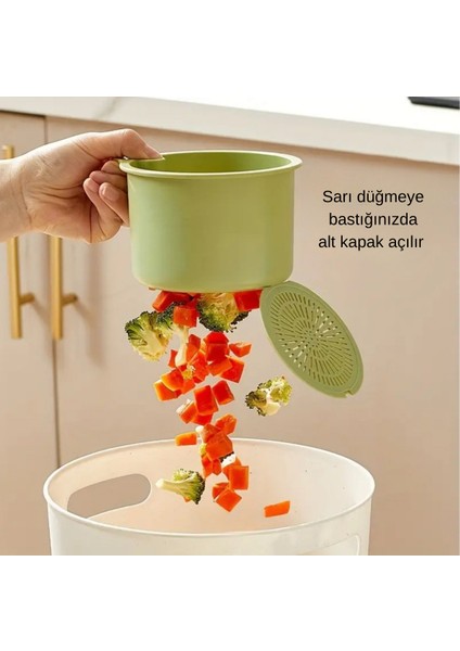 Altı Açılabilen Çöp Süzgeci Yemek Atık Süzgeci Lavabo Süzgeci Mutfak Evye Süzgeci Asılabilir Süzgec fırsatları