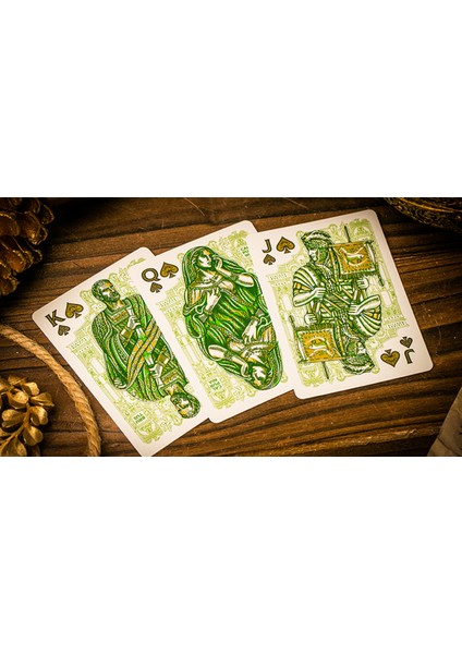Caesar (Yeşil) Oyun Kartı modelleri