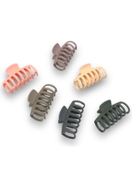 Tırpan Model 6 Adet Küçük Boy (5 Cm) Mandal Toka Seti modelleri