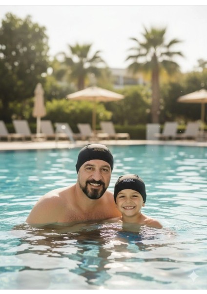 Buğz Likralı Bez Deniz Havuz Bonesi 3 Adet modelleri