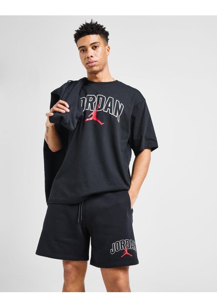 Jordan Brooklyn Fleece Oversize Kesim Siyah Erkek Şort fırsatları