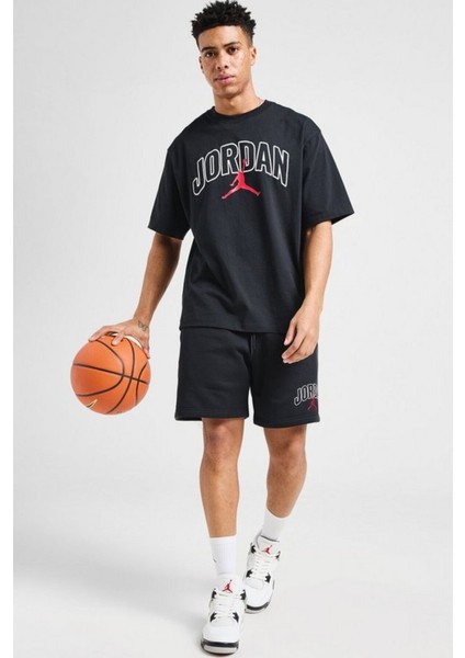 Jordan Brooklyn Fleece Oversize Kesim Siyah Erkek Şort indirimleri