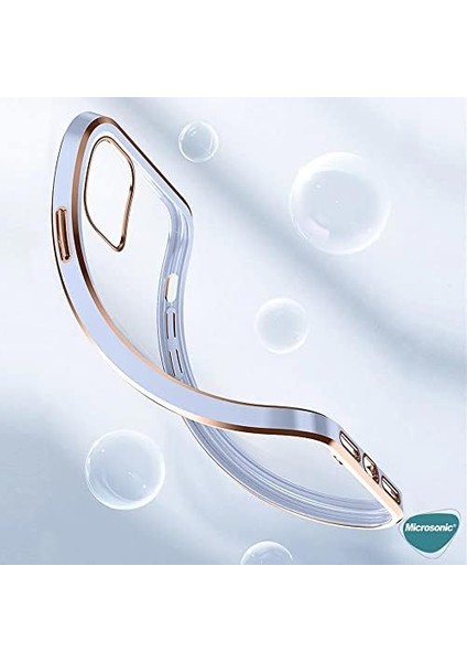 13 Pro Için Kılıf Laser Plated Soft Beyaz [ 13 Pro ile Uyumlu Kılıf - Beyaz] modelleri