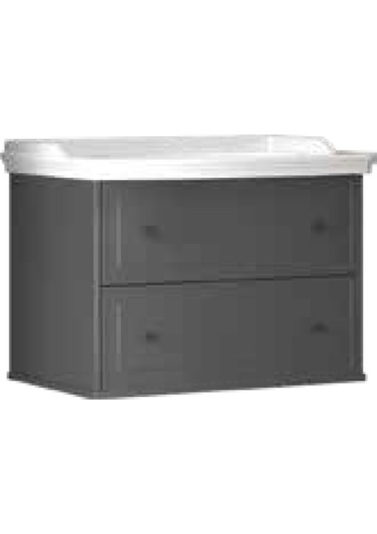 Art Deco Banyo Dolabı 80 cm (Boy Dolabı Dahil Değildir.) modelleri