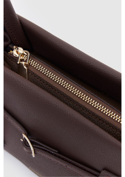 Suvea Kahve Hakiki Deri Omuz Çantası indirimleri