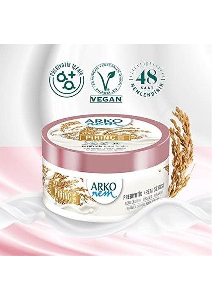 Arko Nem Prebiyotik Krem Pirinç Sütü 250 ml x 2 Adet