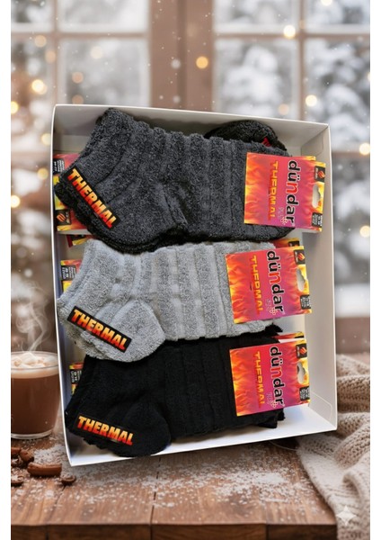 Unisex Havlu Thermal Patik Çorap, fiyatları