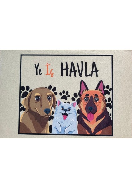 Karikatürlü Yeni Nesil Paspas