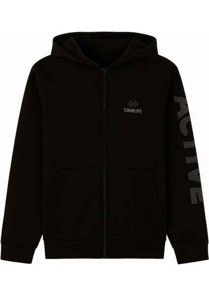 Erkek Garson Ceket Kapuson Erkek Siyah Sweatshirt fiyatları