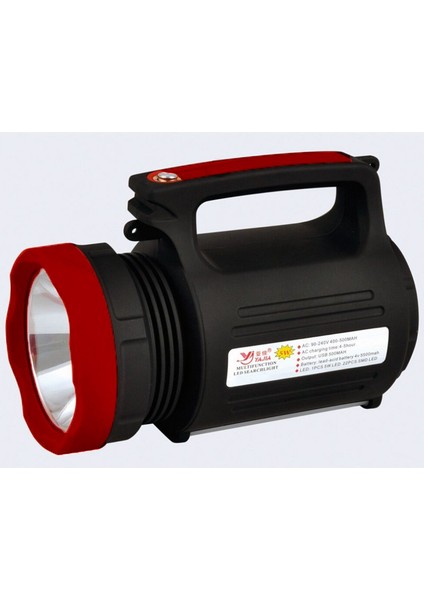 GP-650 Şarjlı El Feneri 5 W (Projektör)