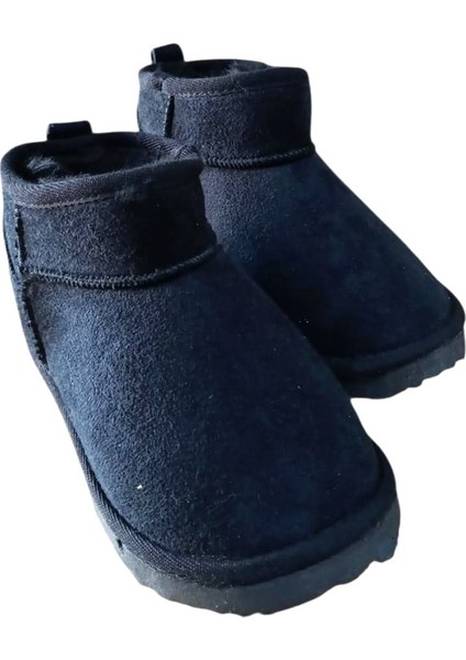 Feel Up EN02 Kız Çocuk Peluşlu Süet Bilek Boy Eva Taban Bot Siyah fiyatları