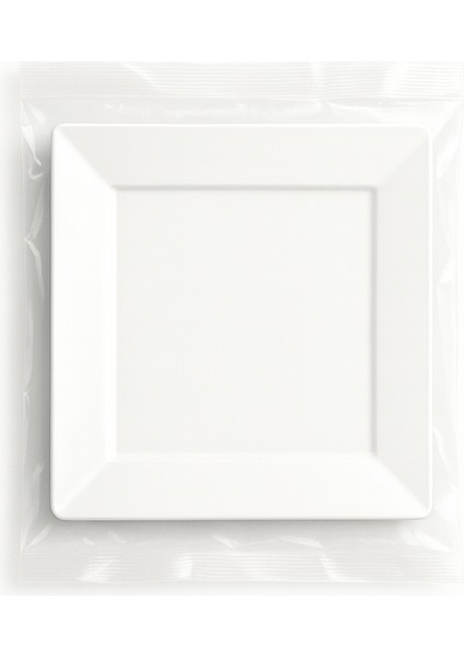 Mika Beyaz Kare Tabak 10 Adet fiyatları