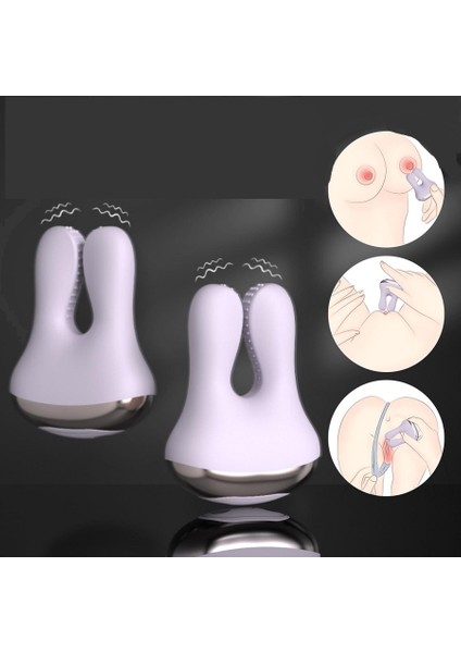 Hande Rabbit Pods Titreşimli Göğüs Ucu Kıskacı Şarjlı fiyatları