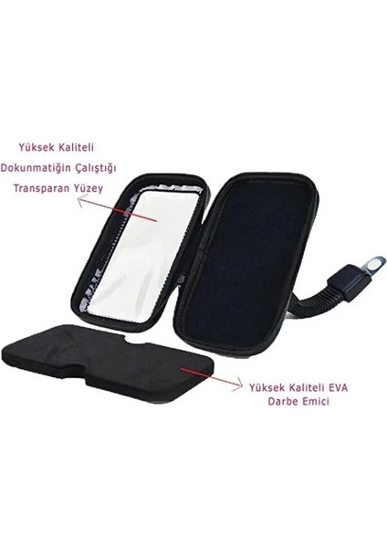 Telefon Tutucu Motorsiklet Için Su Geçirmez fırsatları