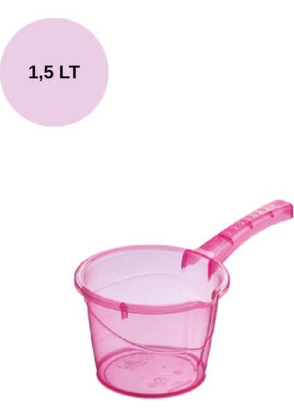 Bebek Banyo Seti Ördek Modelli Şeffaf Küvet Kova Maşrapa Seti Pembe Renk fırsatları