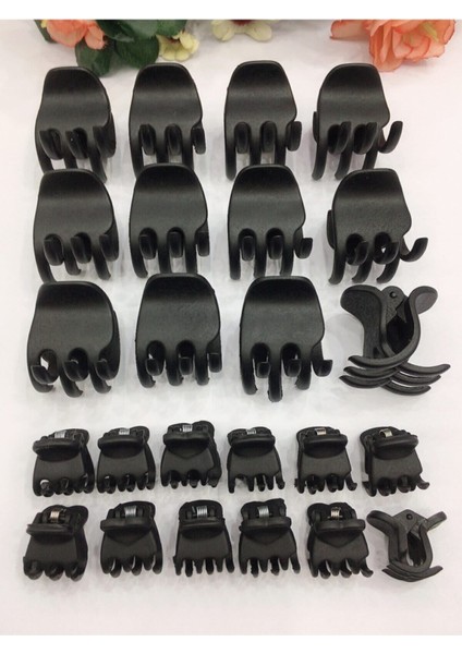 6 Adet Kırılmaz 2x3 cm Mandal Toka Seti