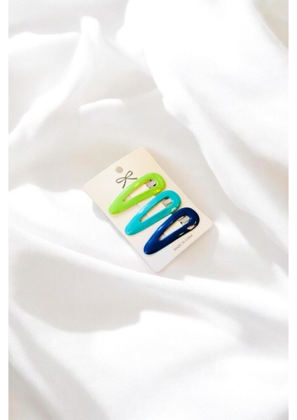 Çocuk 3 Farklı Renkte 5 cm Çıtçıt Toka Seti modelleri