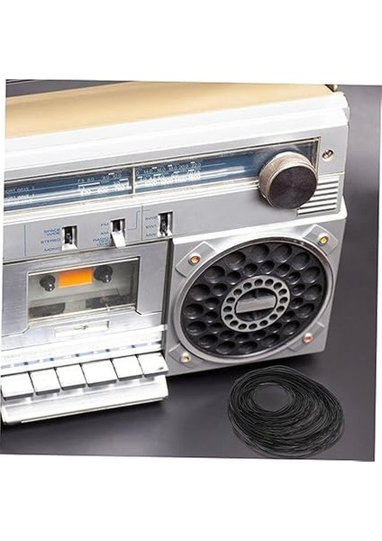 60 Adet Kaset Çalar Kauçuk Tahrik Kayışları Kaset Onarım Kayışları Bakımında Kullanım Için Karışık indirimleri