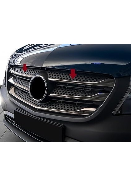 Mercedes Vito W447 Krom Ön Panjur 5 Parça 2014-2019 Paslanmaz Çelik fiyatları