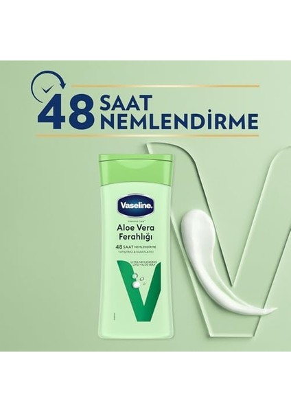 Vaseline Vücut Losyonu Aloe Vera Ferahlığı Kuru Ciltler Için 200 ml fiyatları