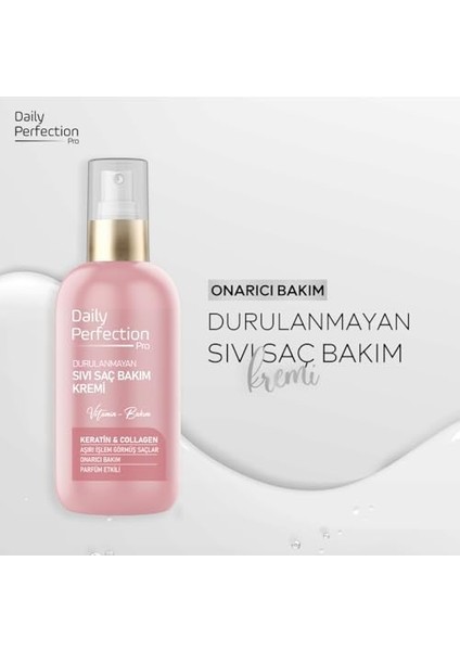 Daıly Perfectıon Pro Onarıcı Bakım Keratin&collagen Içerikli Sıvı Saç Bakım Kremi 200 ml modelleri