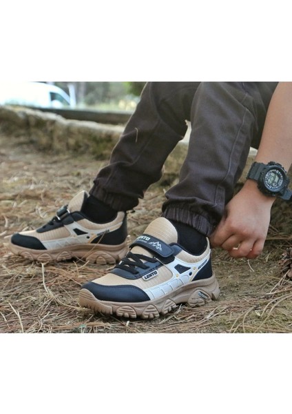 Çocuk Unisex Spor Microlight Taban Su Itici Kumaş Cırtlı Trekking Ayakkabı fiyatları