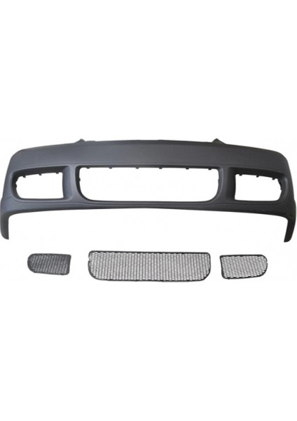 Volkswagen Golf- 4- 1998-2004 On Tampon Sıyah sıs Delıklı/ızgaralı (R32/VAG) Oem No (1J0807217H)