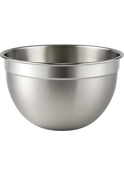 304 Paslanmaz Çelik Karıştırma ve Mikser Kasesi - 28 cm x 14.5 cm | Çok Amaçlı, Dayanıklı, Bulaşık Makinesine Uygun