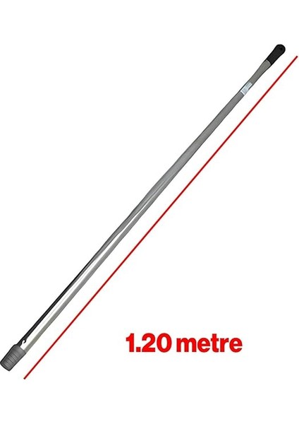 Sap Sillgech Krom Renk Kalın Fırça Sapı Süpürge Çekpas Standart Metal Sap 120 cm modelleri
