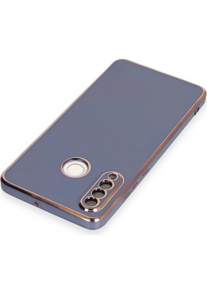 Huawei P30 Lite Kılıf Volet Silikon - Mavi modelleri