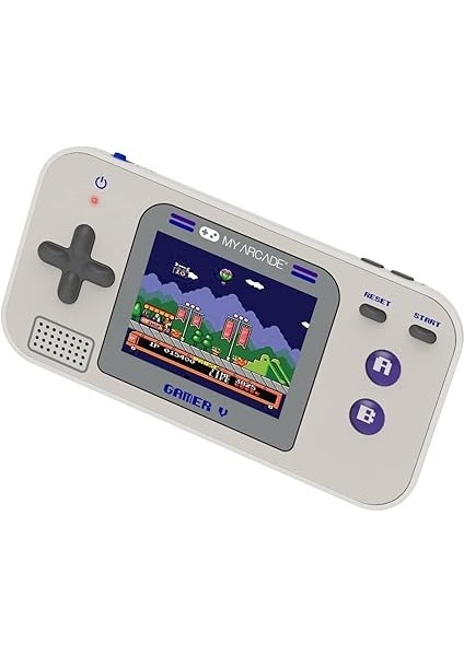 Arcade Gamer V Retro Konsol 220 Oyun Gri-Mor modelleri