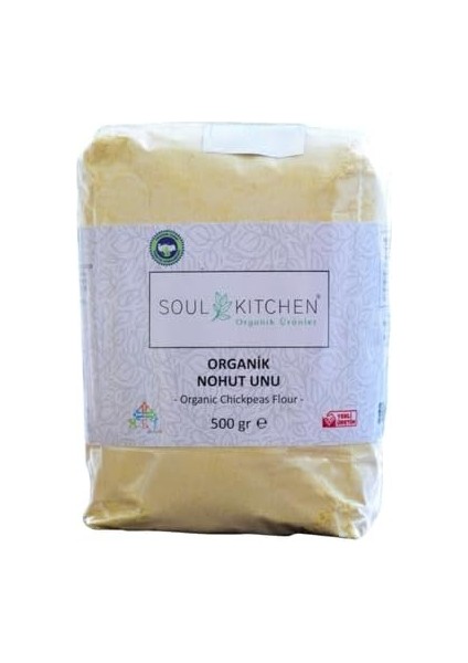 Soul Kıtchen Organik Ürünler Nohut Unu 500GR