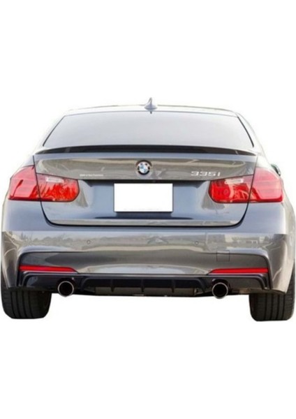 Bmw F30 2012 - 2018 M Difüzör (Plastik) Parlak Siyah fırsatları