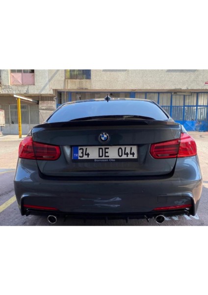 Bmw F30 2012 - 2018 M Difüzör (Plastik) Parlak Siyah indirimleri