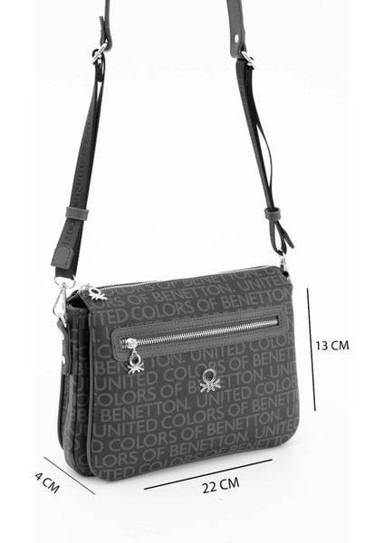 Benetton Kadın Çapraz Çanta Kahve-Bordo BNT1637