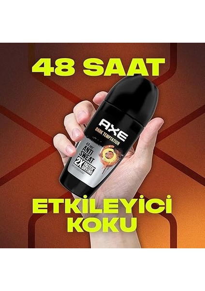 Erkek Roll On Deodorant Dark Temptation 48 Saat Etkileyici Koku 50 ml indirimleri