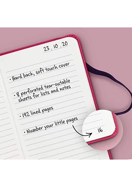 A6 Günlük Pembe modelleri