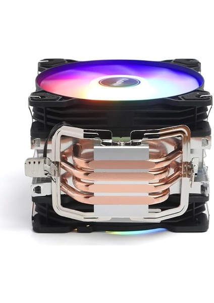 Freezer X123 Duo 12CM Frgb LED Fanlı, Intel/amd Uyumlu, 4pin Pwm Bağlantılı Kule Tipi Işlemci Soğutucu (DKCCX123DUO) fırsatları