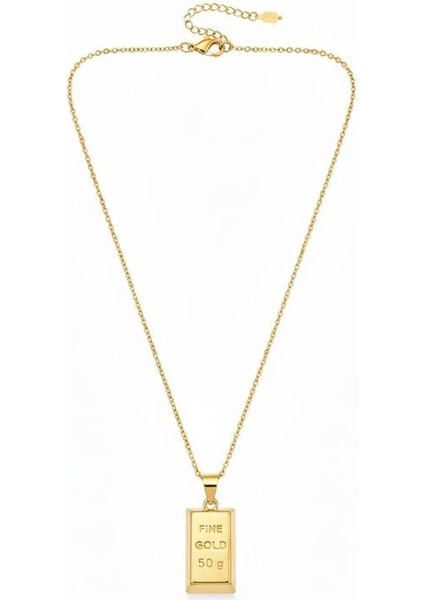 Külçe Altın Kolye - Küçük Boy - Altın fiyatları